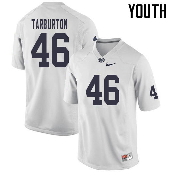 Youth #46 Nick Tarburton Penn State Nittany Lions College Football Jerseys Sale-White